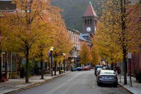 Neighbourhood, Autumn, Street view