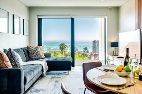 Living room, Seating area, Dining area, Sea view
