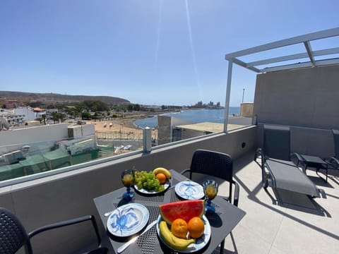 View (from property/room), Balcony/Terrace, Sea view