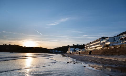 Property building, Sea view, Sunset
