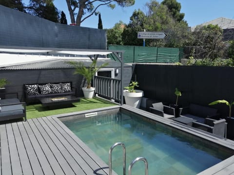 Patio, Garden, Garden, Garden view, Pool view
