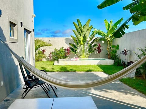 Patio, Spring, Day, Garden, Garden view, sunbed