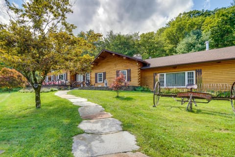 Elegant Hudson Valley Retreat with Hot Tub and Pond House in Berkshires