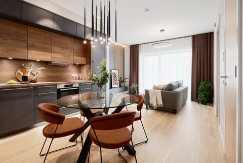 Kitchen or kitchenette, Living room