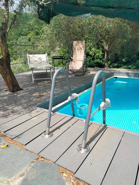Pool view, sunbed