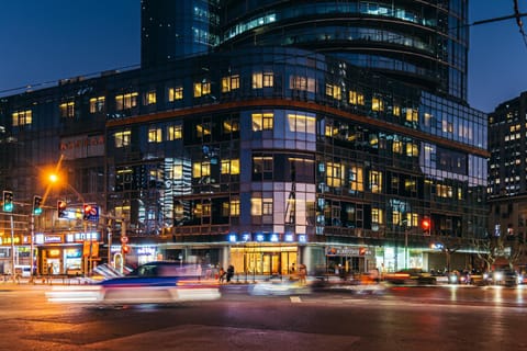 Property building, Night