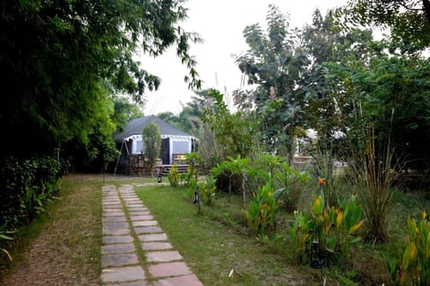 Property building, Garden