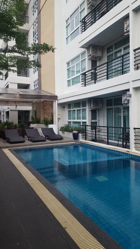 Property building, Pool view, Pool view