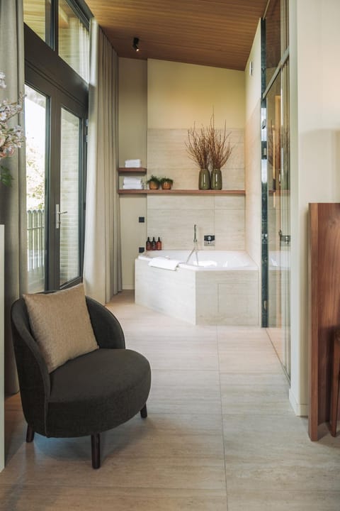 Bathroom, Seating area, Bath