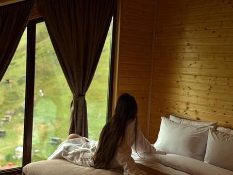 Bed, View (from property/room), Bedroom, Mountain view
