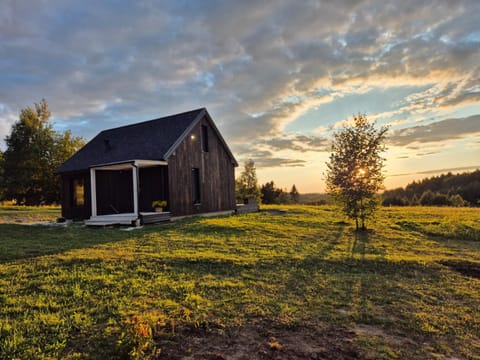 Property building, Spring, Natural landscape, Sunset