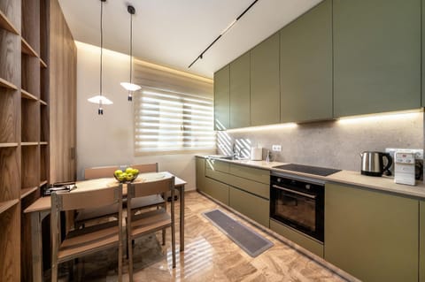 Kitchen or kitchenette, Dining area, stove, kitchen