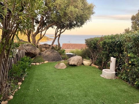 Natural landscape, Garden, Sea view
