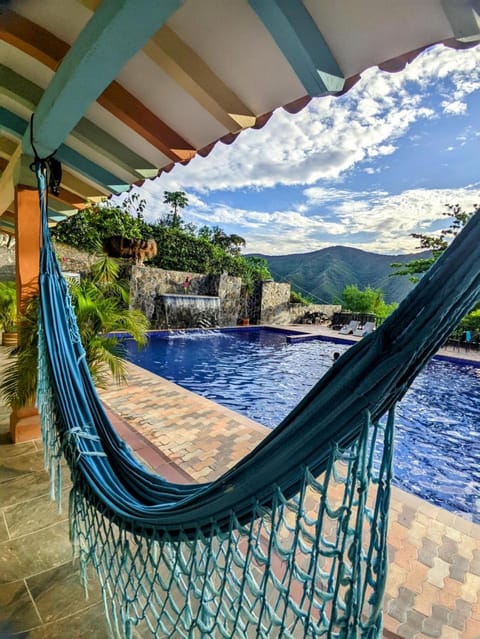 Day, Natural landscape, Mountain view, Pool view, Swimming pool