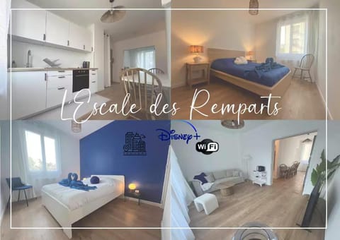 NEW! Wifi, Disney Plus L'Escale des Remparts Apartment in Avignon