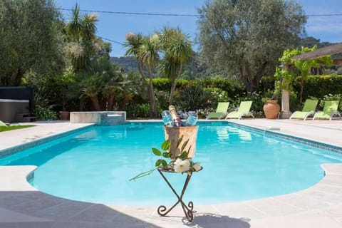 Garden, Swimming pool, Swimming pool, sunbed