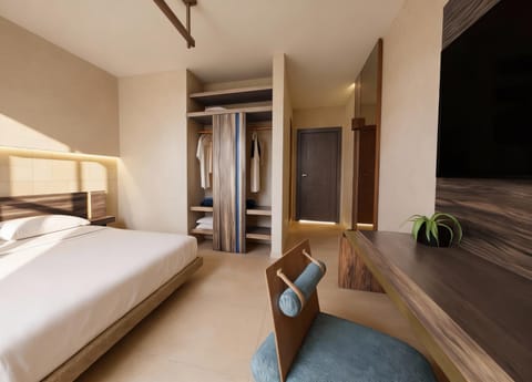 Bed, TV and multimedia, Photo of the whole room, Bedroom, furniture