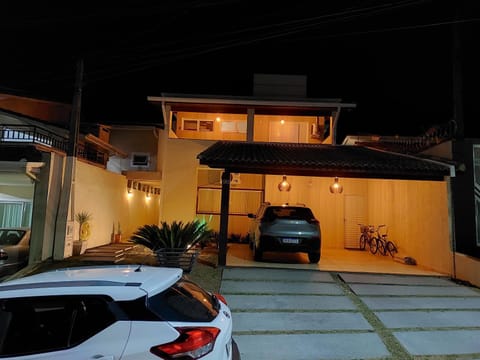 Property building, Night, Parking