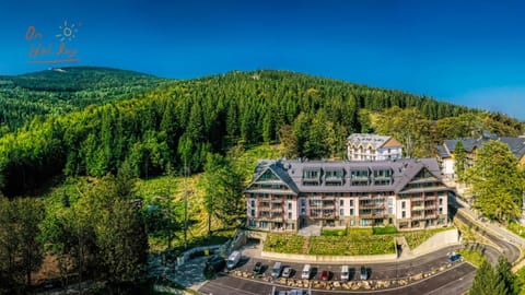 Property building, Bird's eye view, Mountain view
