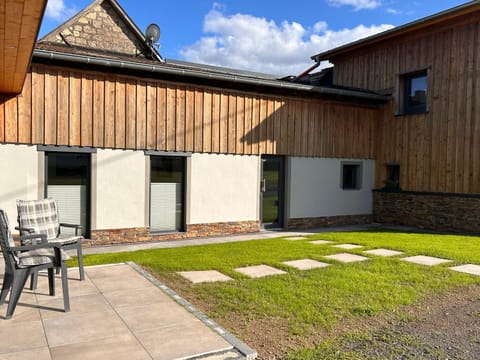 Property building, Patio