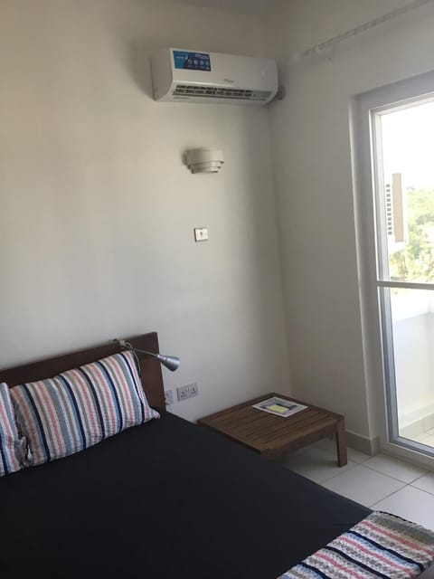 Bed, Photo of the whole room, Bedroom, air conditioner