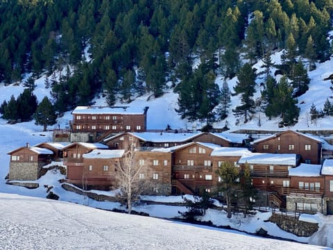 Property building, Natural landscape, Winter, Mountain view