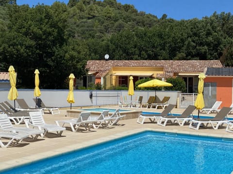 Natural landscape, Swimming pool, sunbed