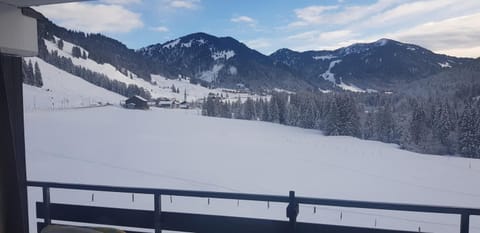 Natural landscape, Winter, Mountain view