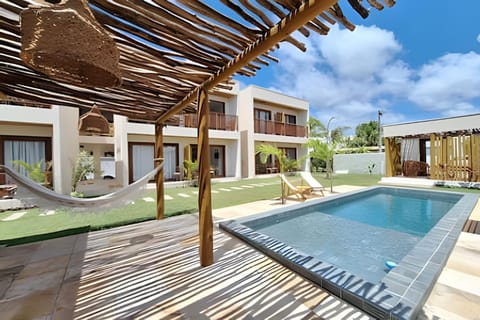 Property building, Patio, Day, Natural landscape, Pool view, Swimming pool, Breakfast