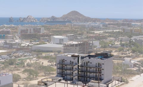Bird's eye view, City view, Mountain view