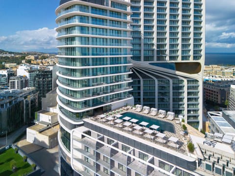 Property building, Day, Bird's eye view, Swimming pool