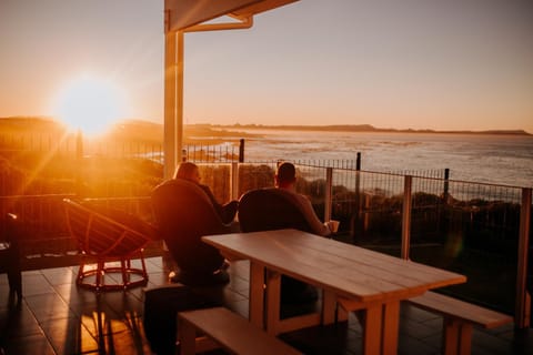 Patio, Patio, View (from property/room), View (from property/room), Seating area, Beach, Sea view, Sea view, Sunset