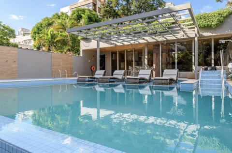 Solarium, Pool view, Swimming pool, Swimming pool