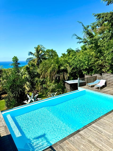 Pool view, Sea view, Swimming pool, Swimming pool, sunbed