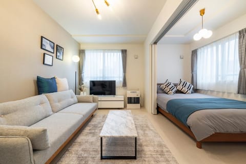 Living room, Bedroom