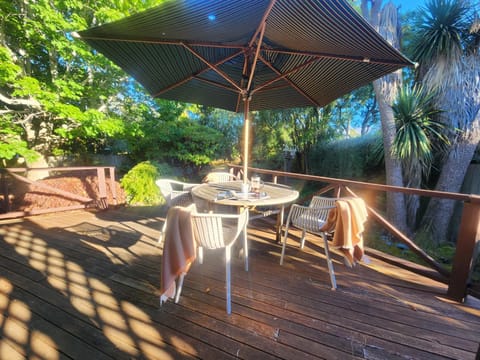Summer, Balcony/Terrace, Seating area, Garden view
