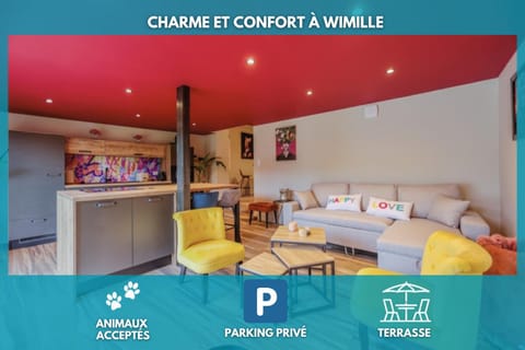 Living room, Pets, Parking