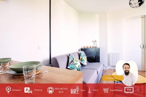 Le refuge du Robespierre à Saint-Denis Apartment in Saint-Denis, France