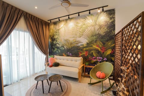 Living room, Seating area, air conditioner