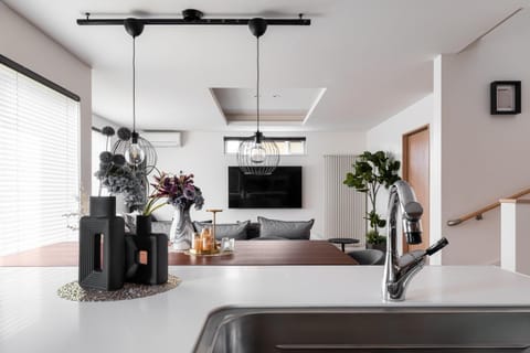 Living room, Dining area, kitchen