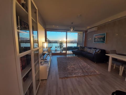 Living room, Lake view