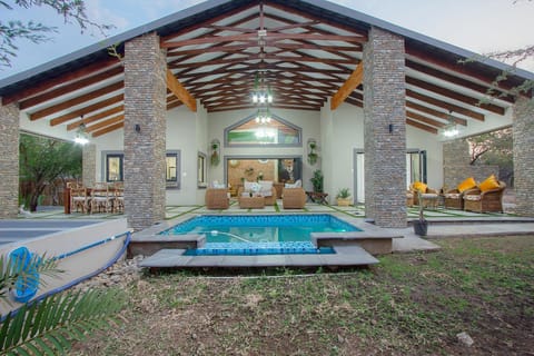 Property building, Pool view, Swimming pool
