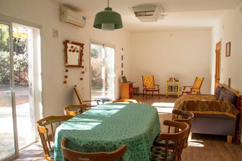 Dining area, air conditioner