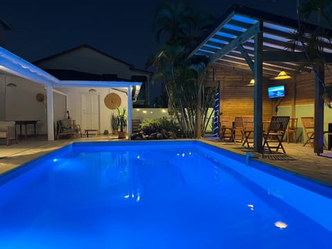 Property building, Pool view, Swimming pool