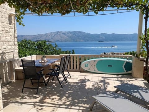View (from property/room), Balcony/Terrace, Sea view, Entertainment