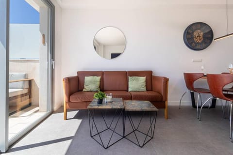 Seaview 3-Bed Flat with 2 Terraces Mijas Pueblo Apartment in Mijas