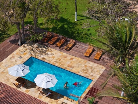 Spring, Day, Natural landscape, Garden, Garden view, Pool view, Swimming pool, sunbed