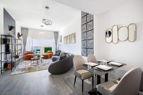 Sleek nordic style seaview condo Apartment in Ajman