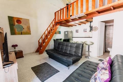Kitchen or kitchenette, Living room, Seating area