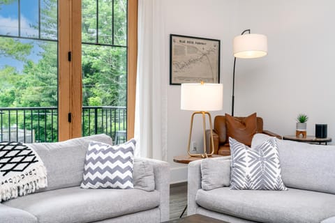 Cardinal on Main House in Blowing Rock